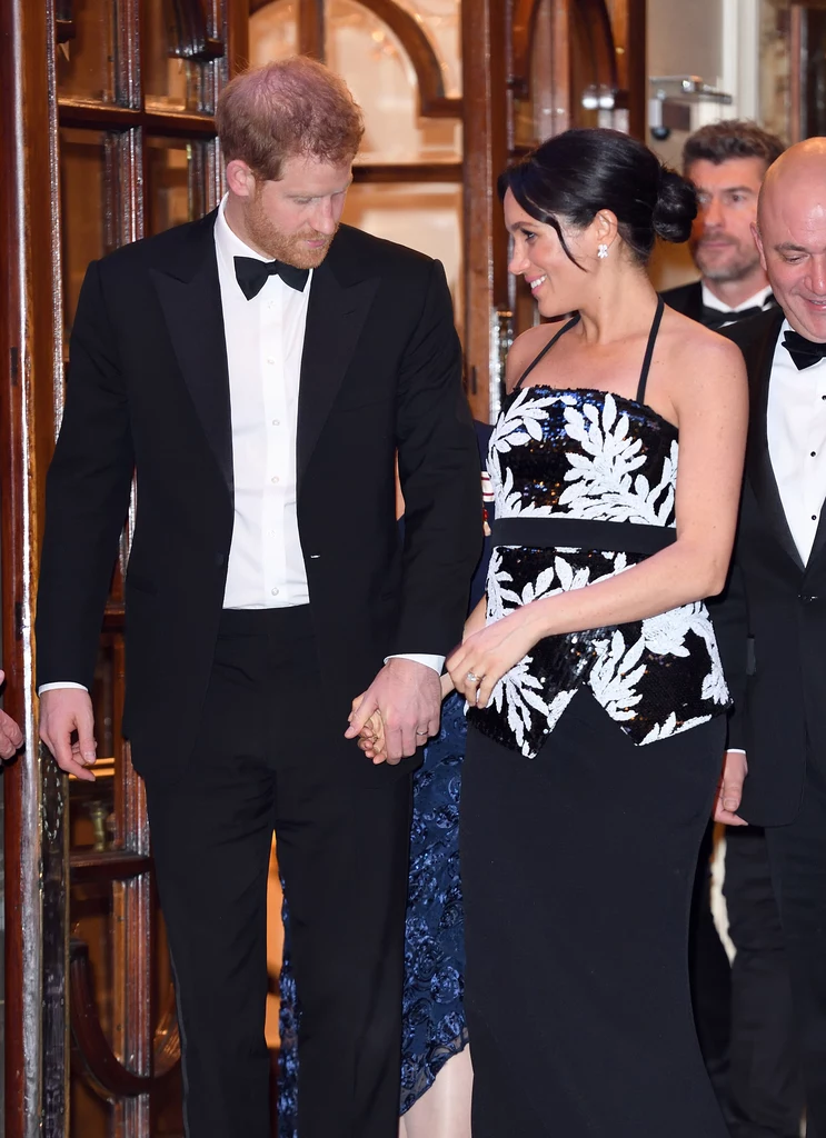 Księżna Meghan i książę Harry. Londyn 