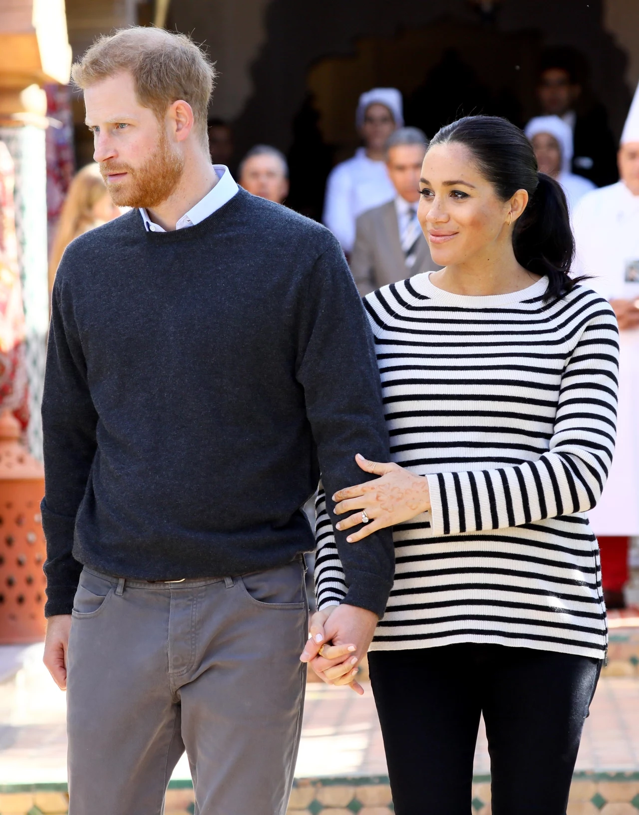 Księżna Meghan i Książę Harry. Maroko