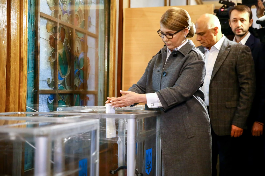 Kandydatka na prezydenta Ukrainy, była premier Julia Tymoszenko Kandydatka na prezydenta Ukrainy, była premier Julia Tymoszenko