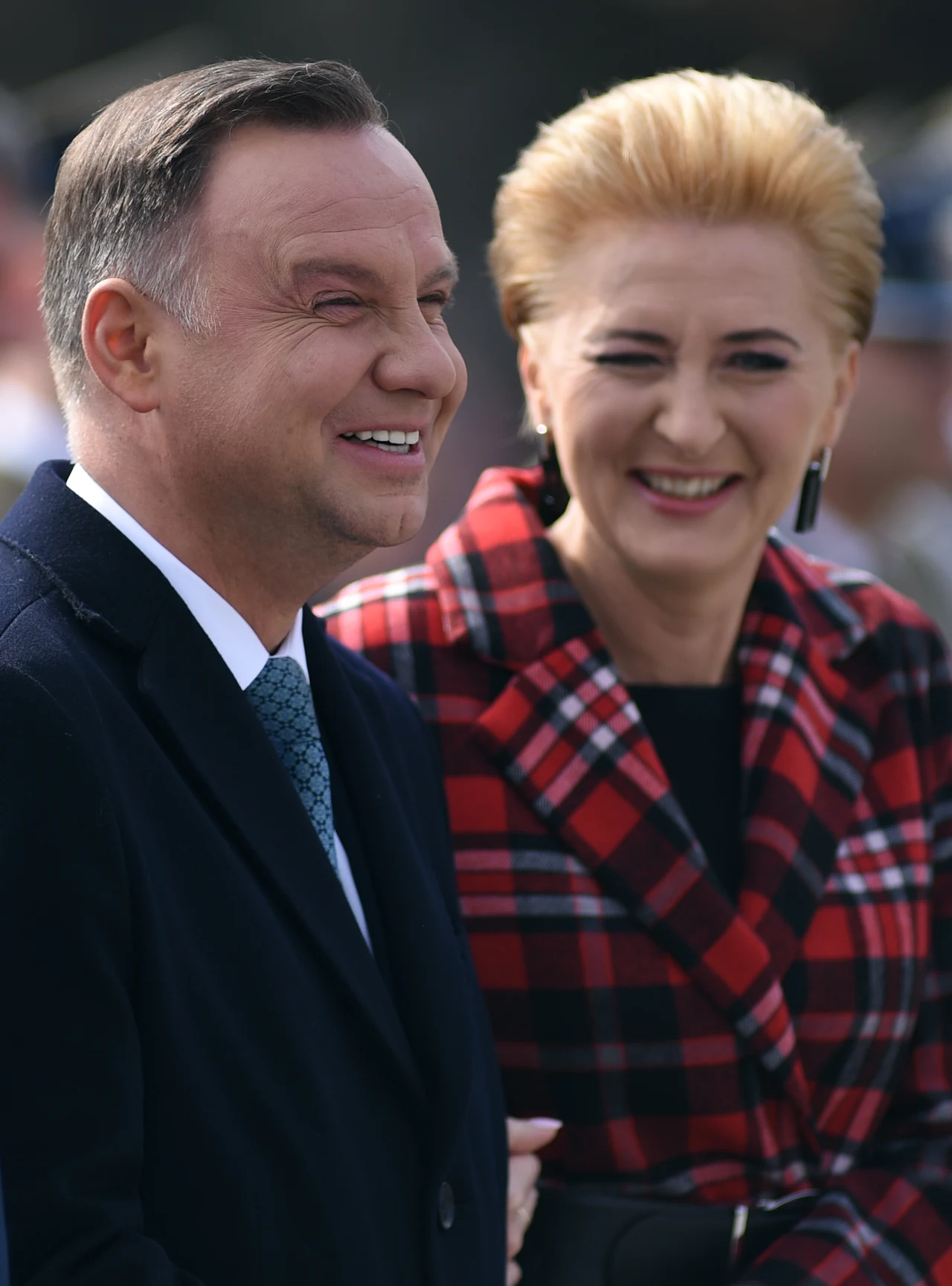 Andrzej Duda z żoną Andrzej Duda z żoną