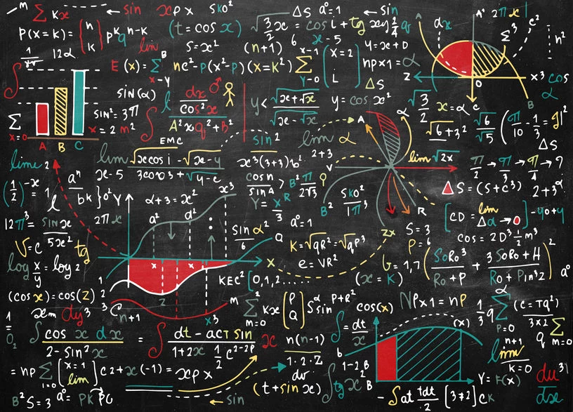 Matematyka jest pewnego rodzaju językiem, zapisywanym w postaci symboli i wzorów