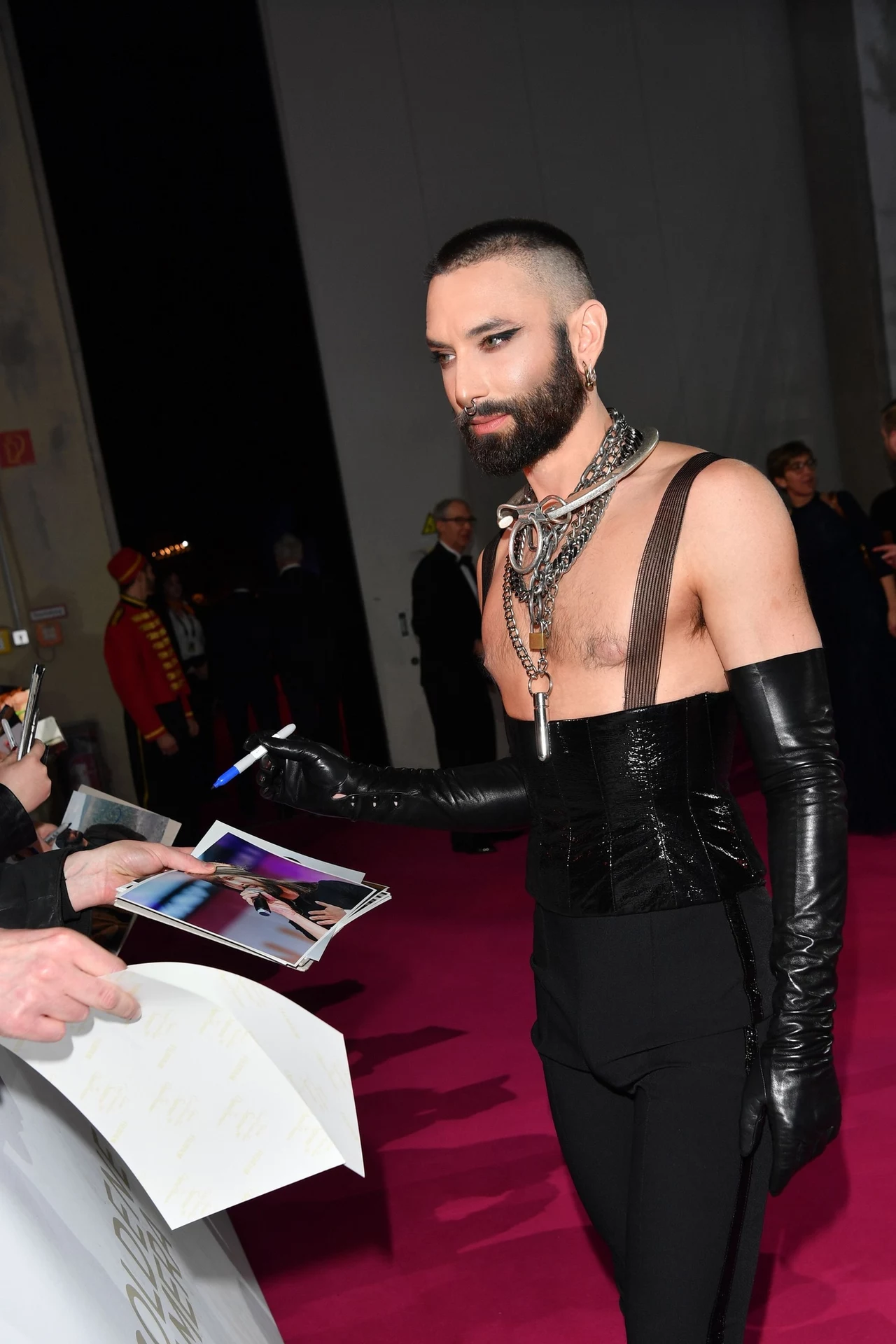 Conchita Wurst w Berlinie. Conchita Wurst w Berlinie.