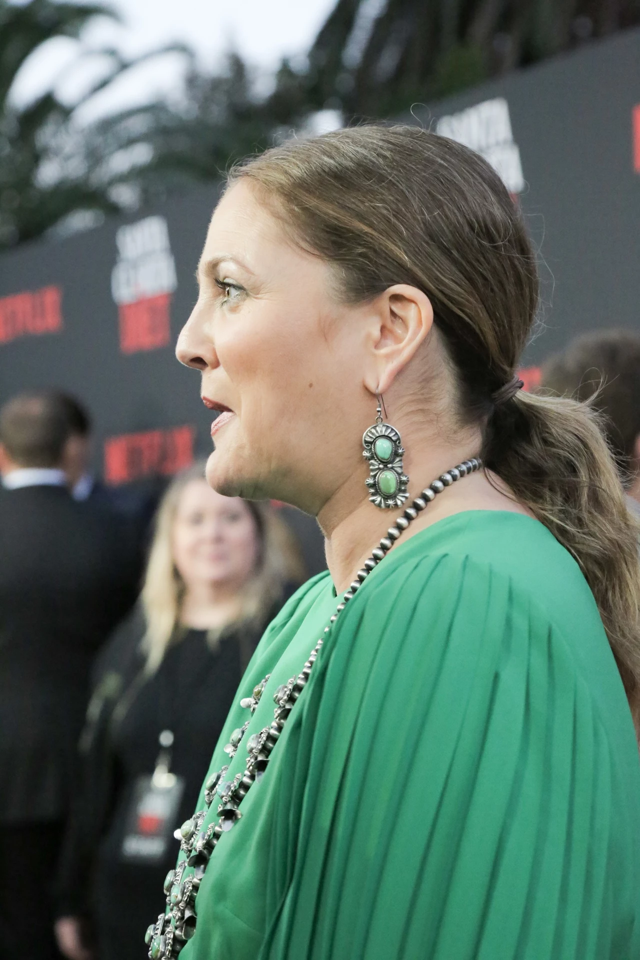 Drew Barrymore w marcu 2019 roku. Drew Barrymore w marcu 2019 roku.