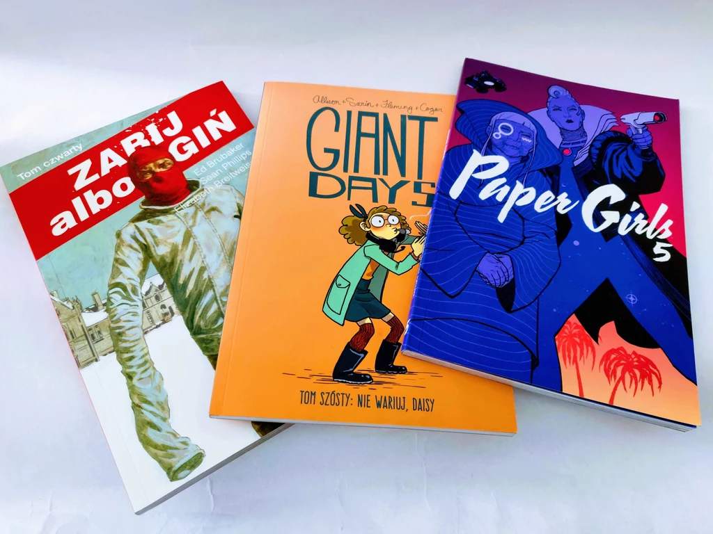 Najlepsze z najlepszych - Zabij albo zgiń, Giant Days, Paper Girls