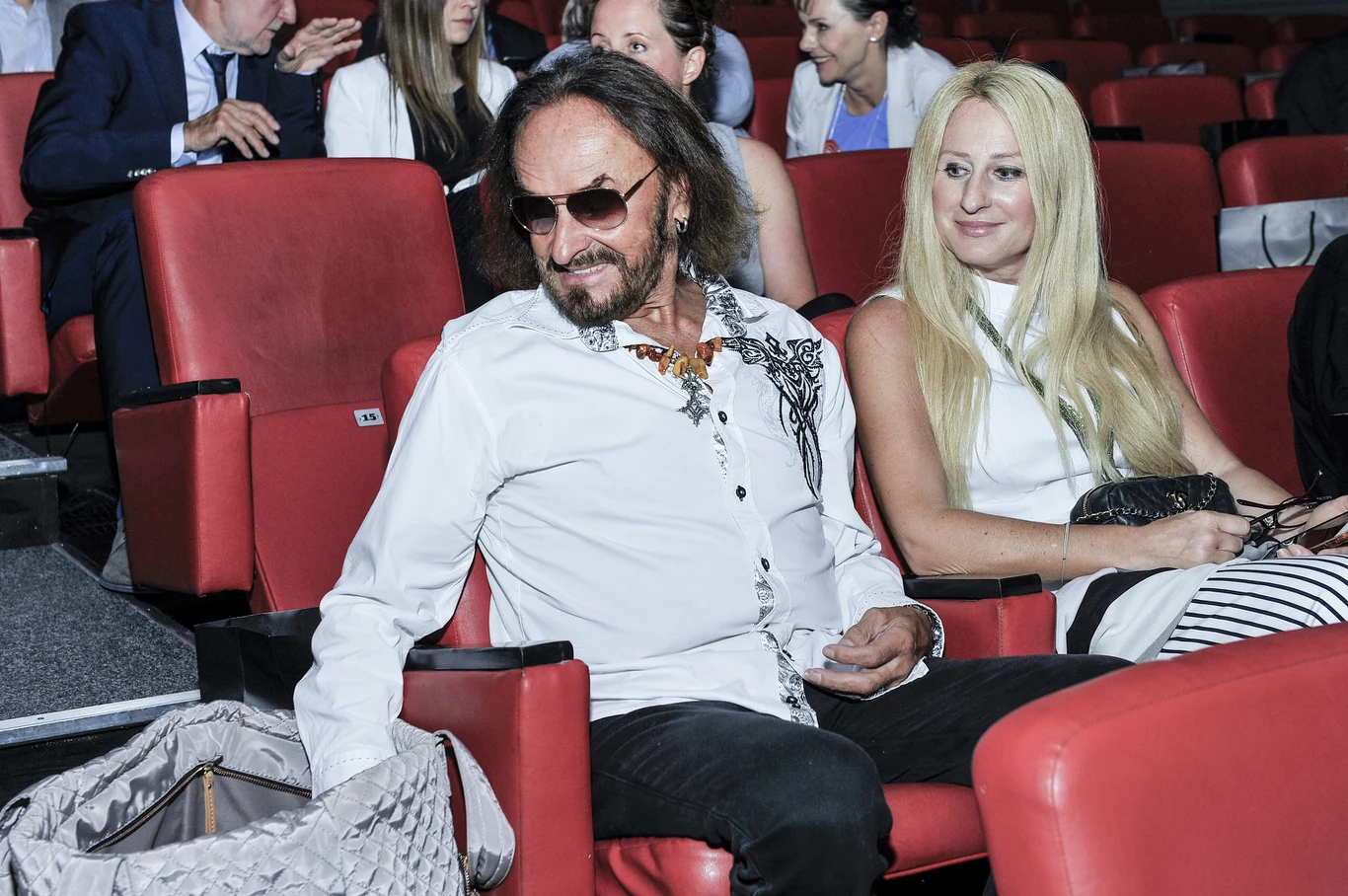 Stan Borys z partnerką Anną Stan Borys z partnerką Anną