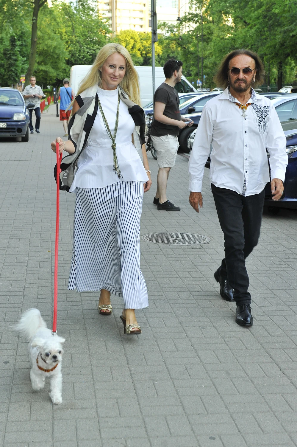 Stan Borys z partnerką Stan Borys z partnerką