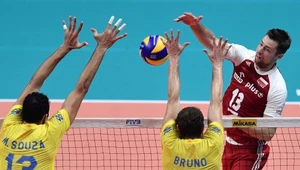 Michał Kubiak w meczu finałowym mistrzostw świata z Brazylią