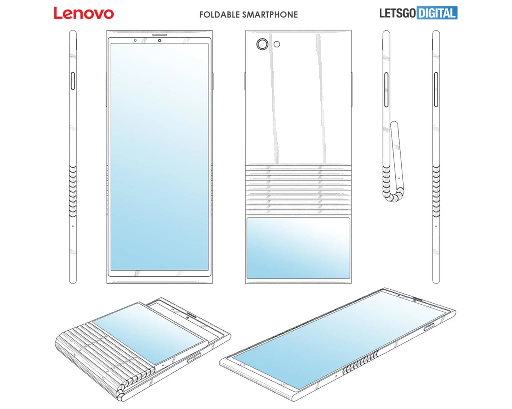 Składany smartfon Lenovo / fot. SlashGear