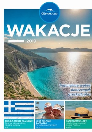 Gazetka promocyjna Grecos Holiday, ważna od 03.04.2019 do 31.08.2019.