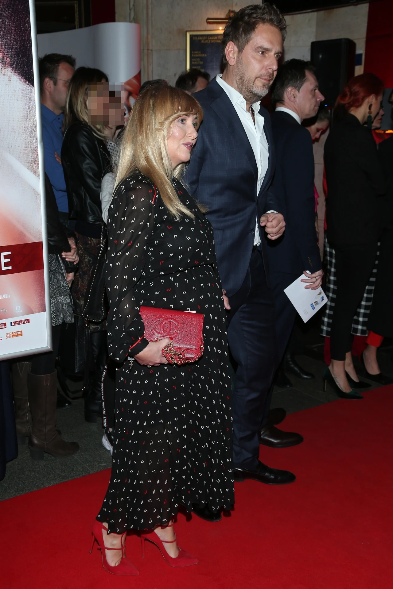 Wojciech z zaokrągloną żoną