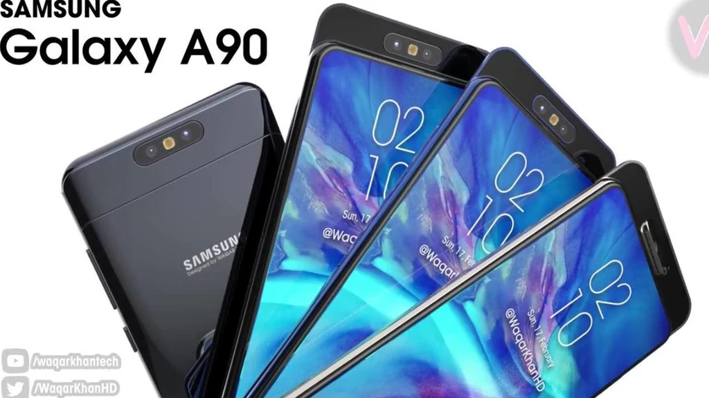 Samsung Galaxy A90 render / fot. SlashGear