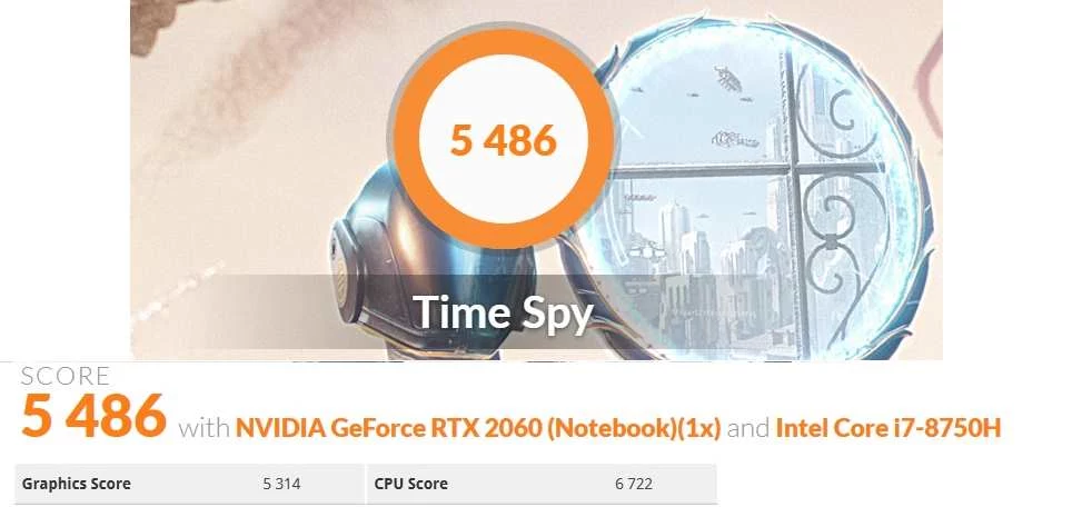 3DMark, demo Time Spy