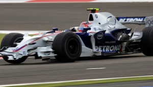 Robert Kubica za kierownicą BMW Sauber
