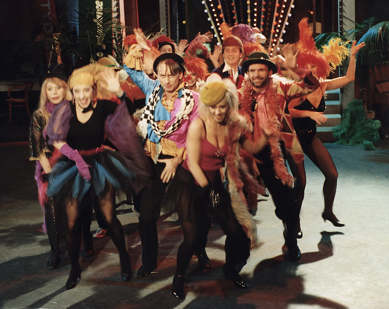 Członkowie kabaretu Olgi Lipińskiej, w tym Hanna Śleszyńska, Krzysztof Tyniec i Marek Siudym