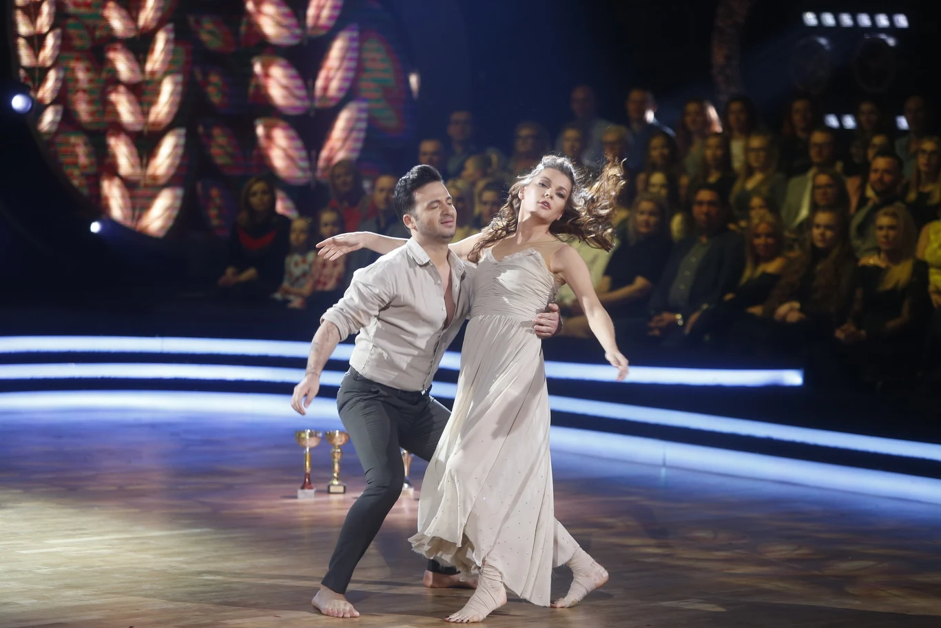 Stefano Terrazzino i Agnieszka Radwańska