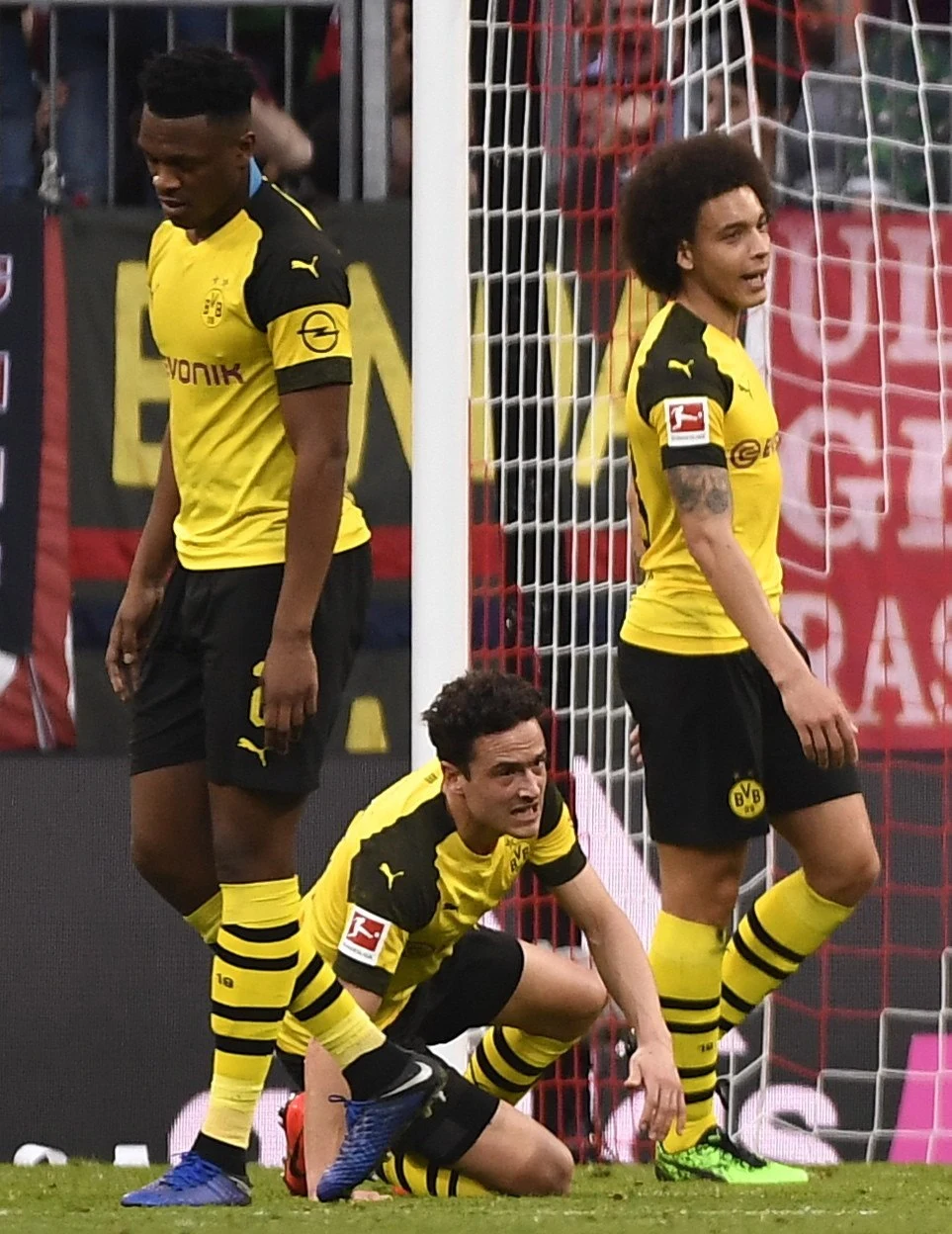 Załamani piłkarze Borussii