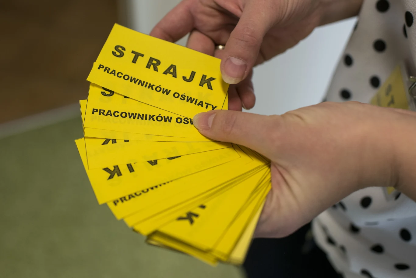 Strajk w szkole w Białymstoku