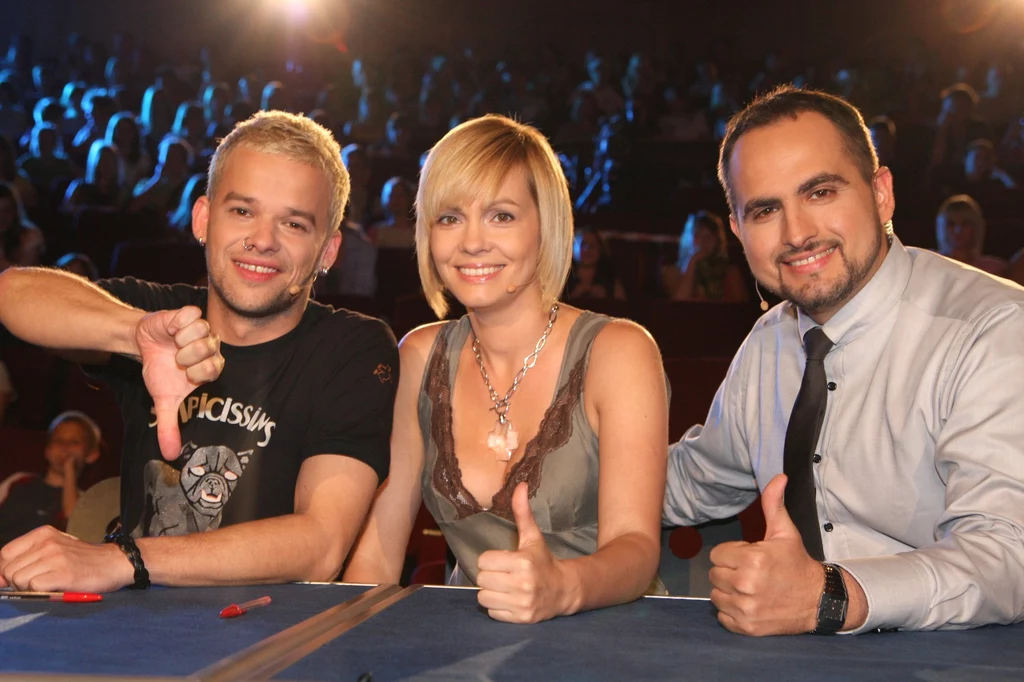 Weronika Marczuk-Pazura w jury programy "You Can Dance" (2008 rok).