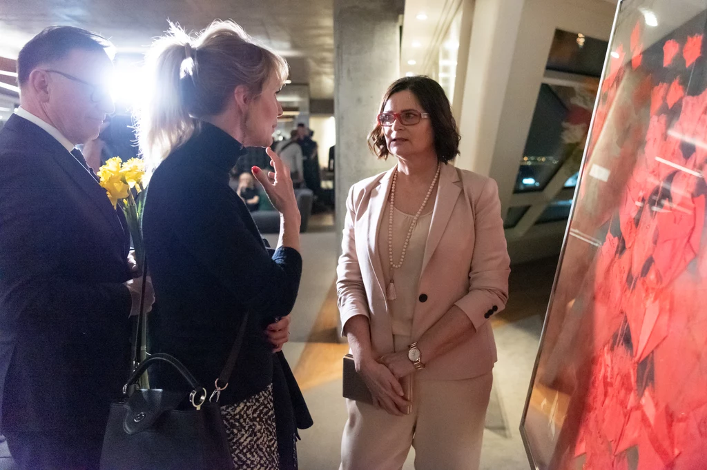 Dzieła Małgorzaty Jabłońskiej zeprezentowano na Złotej 44 Dzieła Małgorzaty Jabłońskiej zeprezentowano na Złotej 44