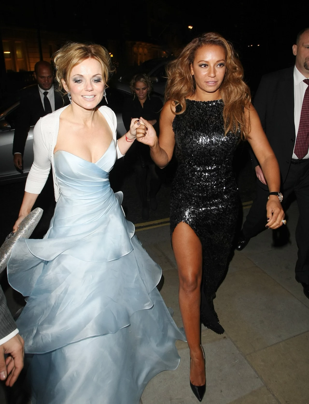 Geri Halliwell i Mel B w 2012 r. Geri Halliwell i Mel B w 2012 r.