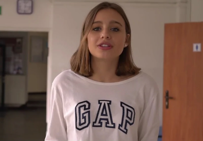 Oliwia Bieniuk, kadr z filmu