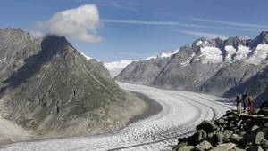 Aletschgletscher - największy lodowiec Alp