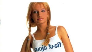 Maja Kraft na okładce płyty "Moje skrzydła"