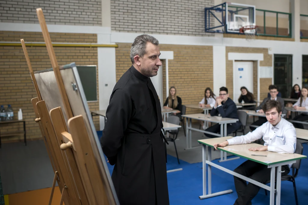 Egzamin gimnazjalny w Wasilkowie (woj. podlaskie)