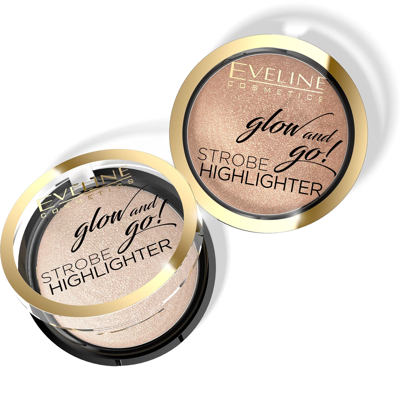 Rozświetlacze w kremie Eveline Cosmetics z serii GLOW & GO! to pełne blasku emulsje do twarzy i ciała z odbijającymi światło pigmentami Rozświetlacze w kremie Eveline Cosmetics z serii GLOW & GO! to pełne blasku emulsje do twarzy i ciała z odbijającymi światło pigmentami