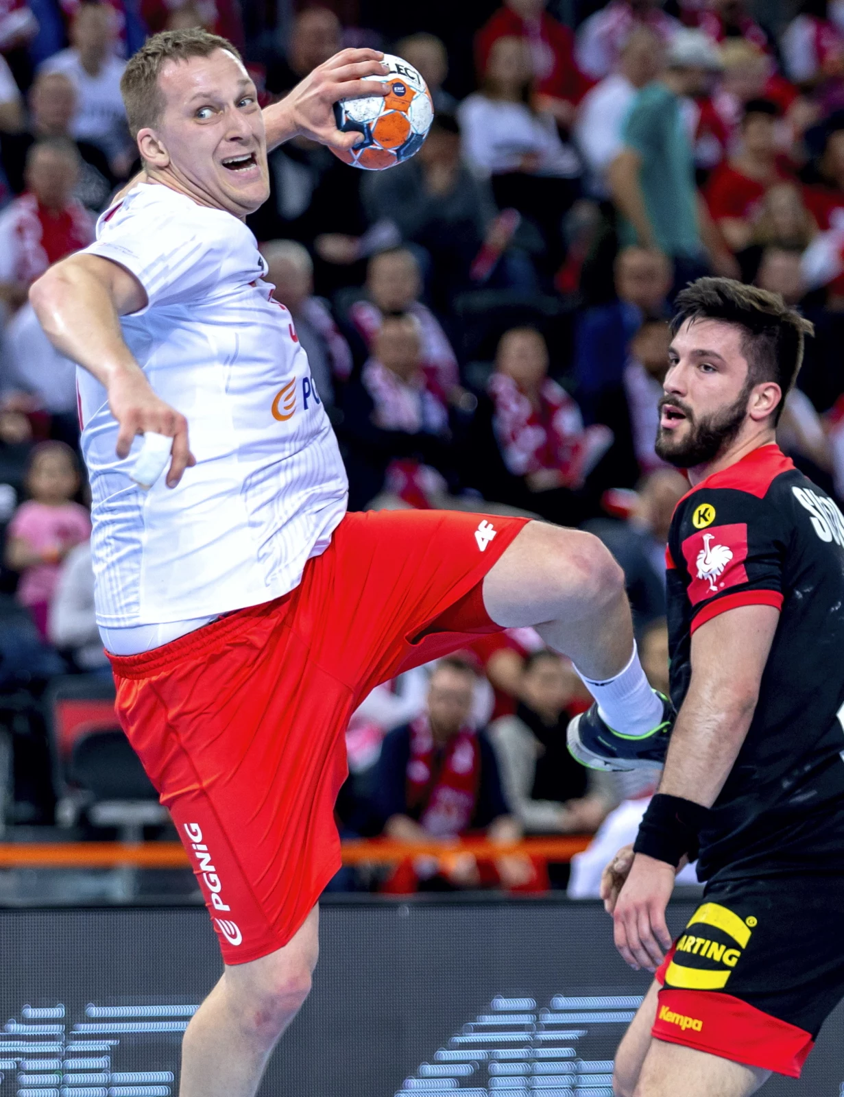 Ostra walka "Biało-Czerwonych" z Niemcami