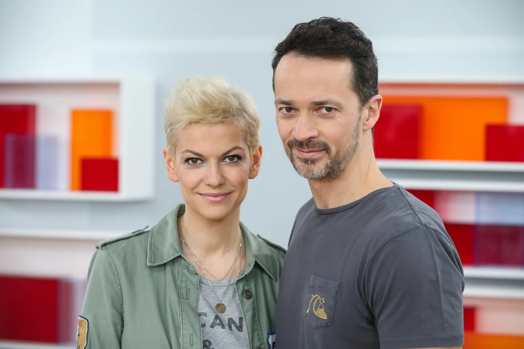 Alżbeta Lenska i Rafał Cieszyński