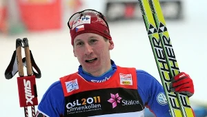 Czech Lukas Bauer podczas zawodów w Oslo w 2011 roku