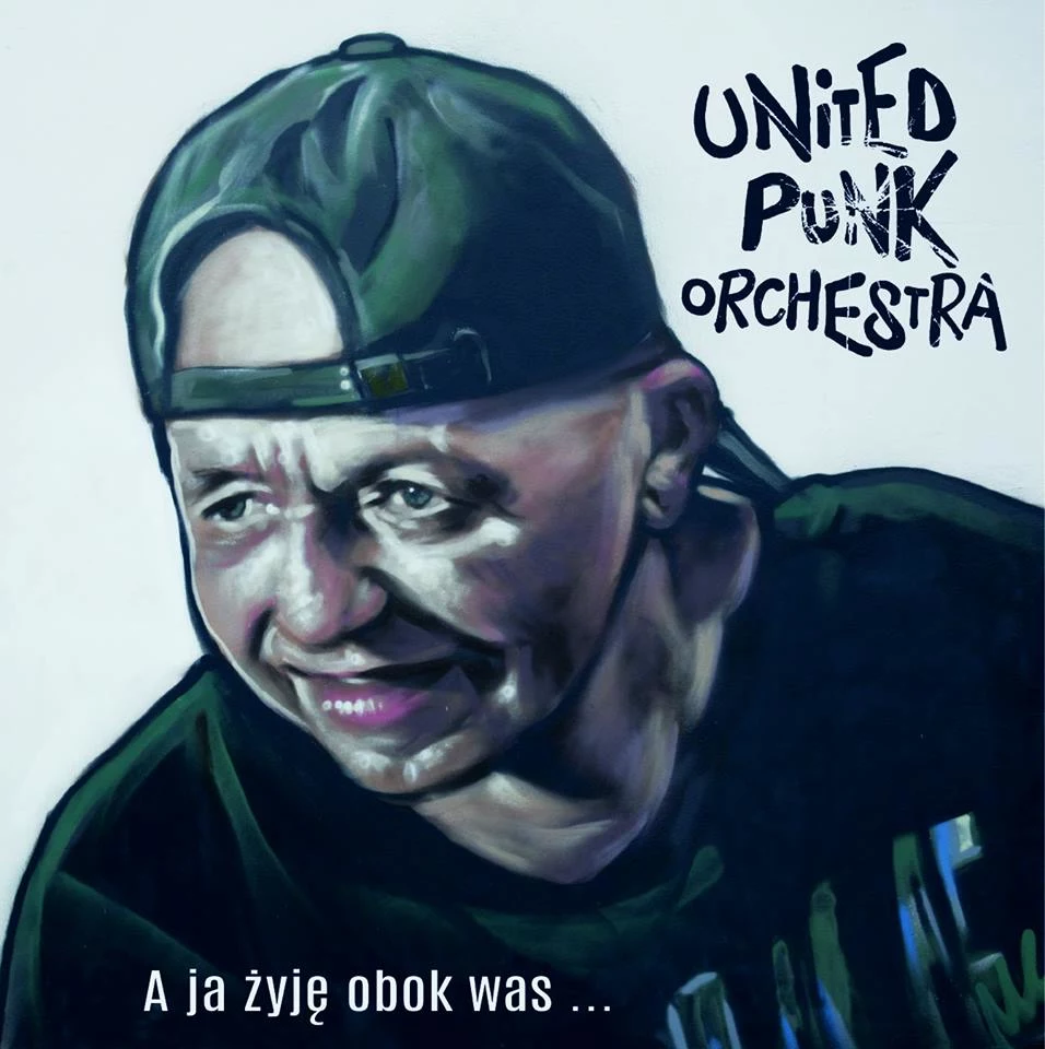 Tomasz "Siwy" Wojnar na okładce płyty United Punk Orchestra