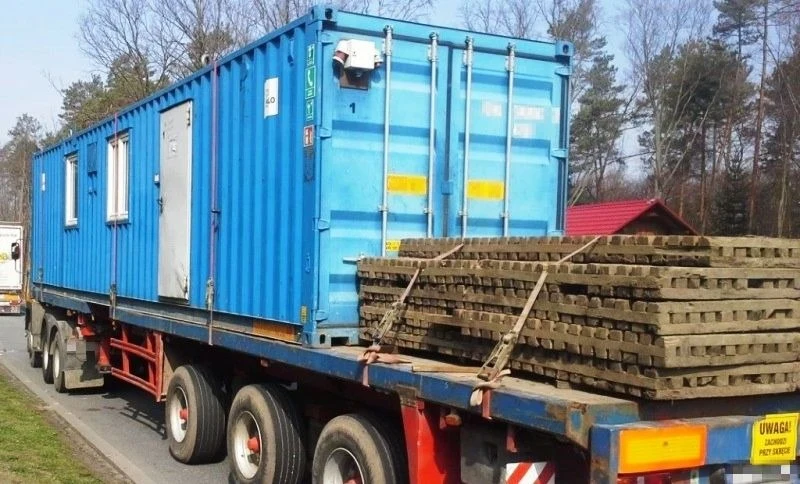 Jednak ładunek okazał się za długi i za wysoki Jednak ładunek okazał się za długi i za wysoki