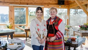 Marta Manowska podczas przygotowań do świątecznego odcinka "Sanatorium miłości"