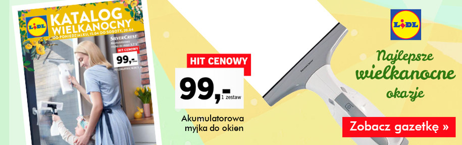 Zobacz najnowszą gazetkę sklepów Lidl! 