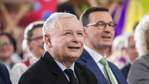 Jarosław Kaczyński i Mateusz Morawiecki