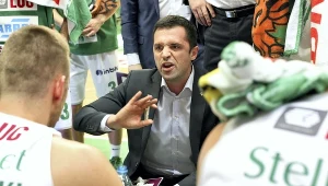 Trener Stelmetu Enea BC Zielona Góra Igor Jovović
