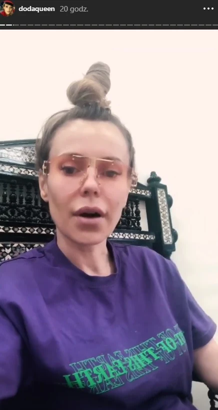 Doda o swoich problemach na granicy z Jordanią opowiedziała na InstaStory Doda o swoich problemach na granicy z Jordanią opowiedziała na InstaStory