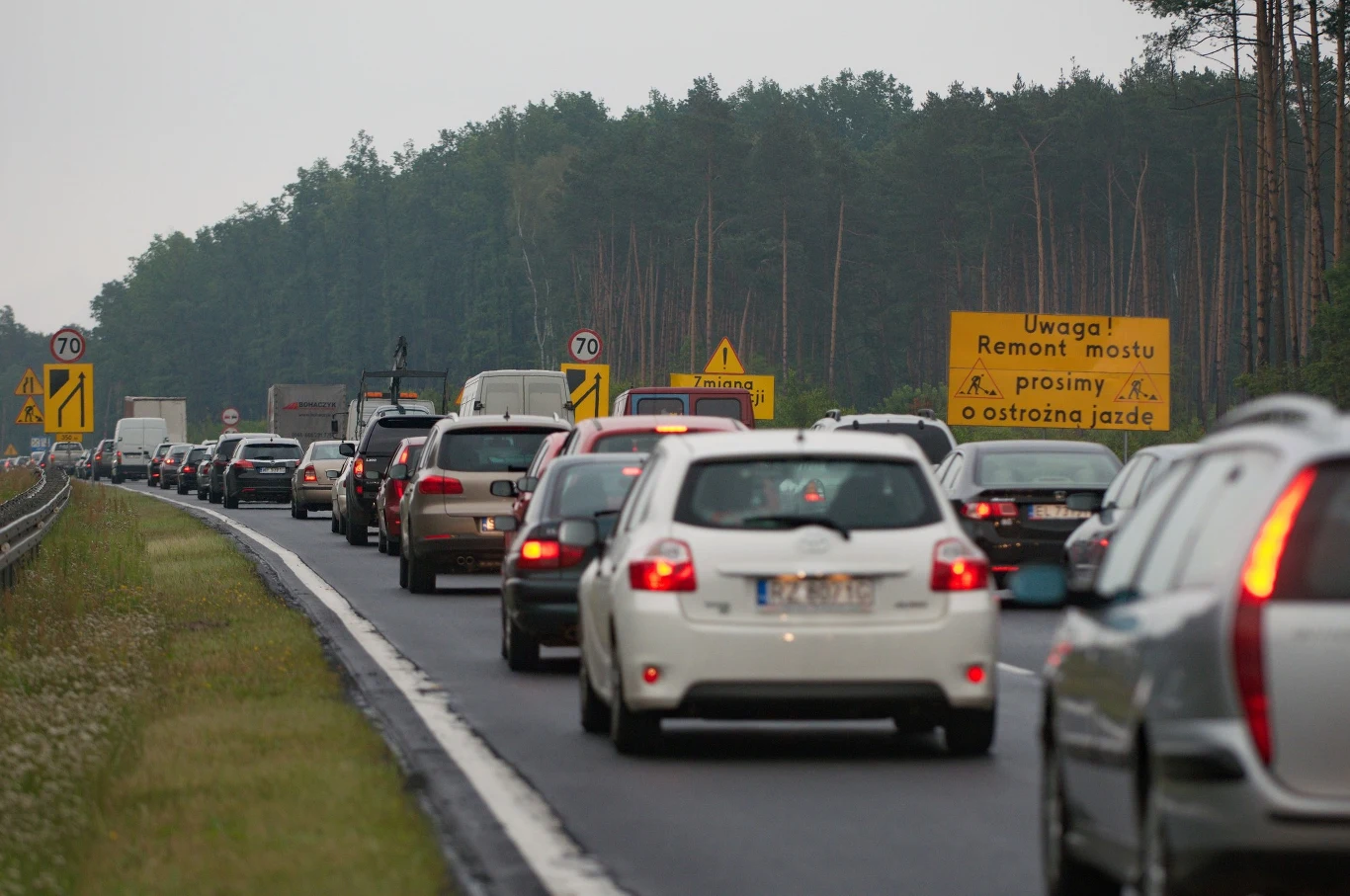 Remonty mają powodować mniejsze korki Remonty mają powodować mniejsze korki