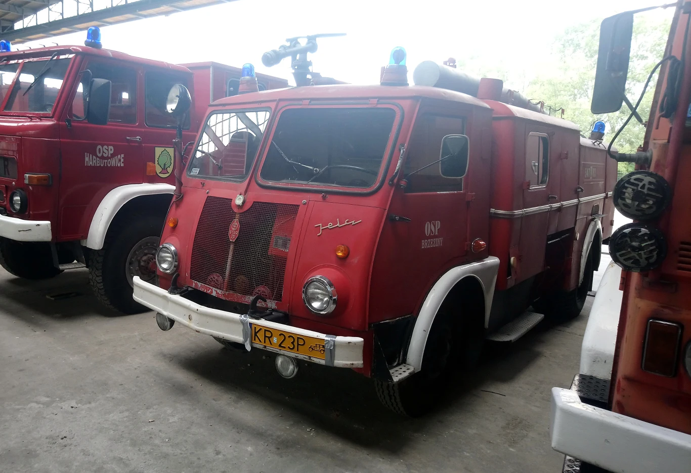 Pojazd pożarniczy star a26p, a właściwie jelcz 003 z 1975 roku Pojazd pożarniczy star a26p, a właściwie jelcz 003 z 1975 roku