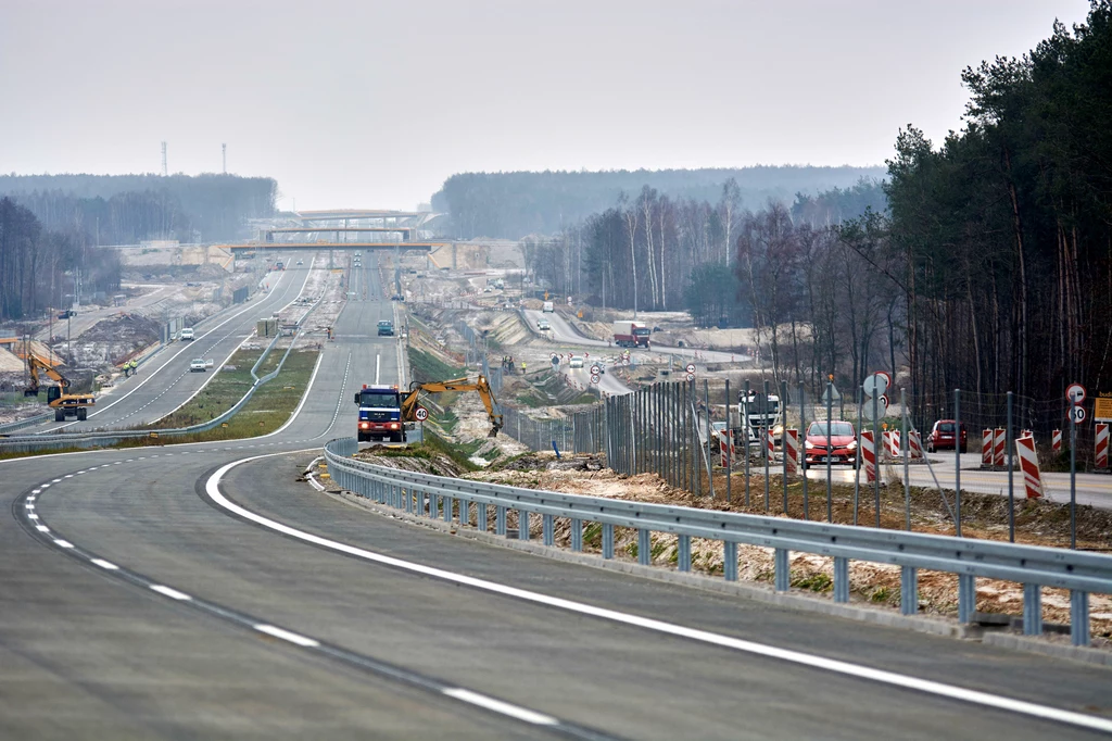 Droga S17 jest obecnie budowana między Lublinem a Warszawą. 