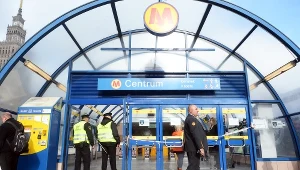 Stacja Centrum warszawskiego metra (arch.)