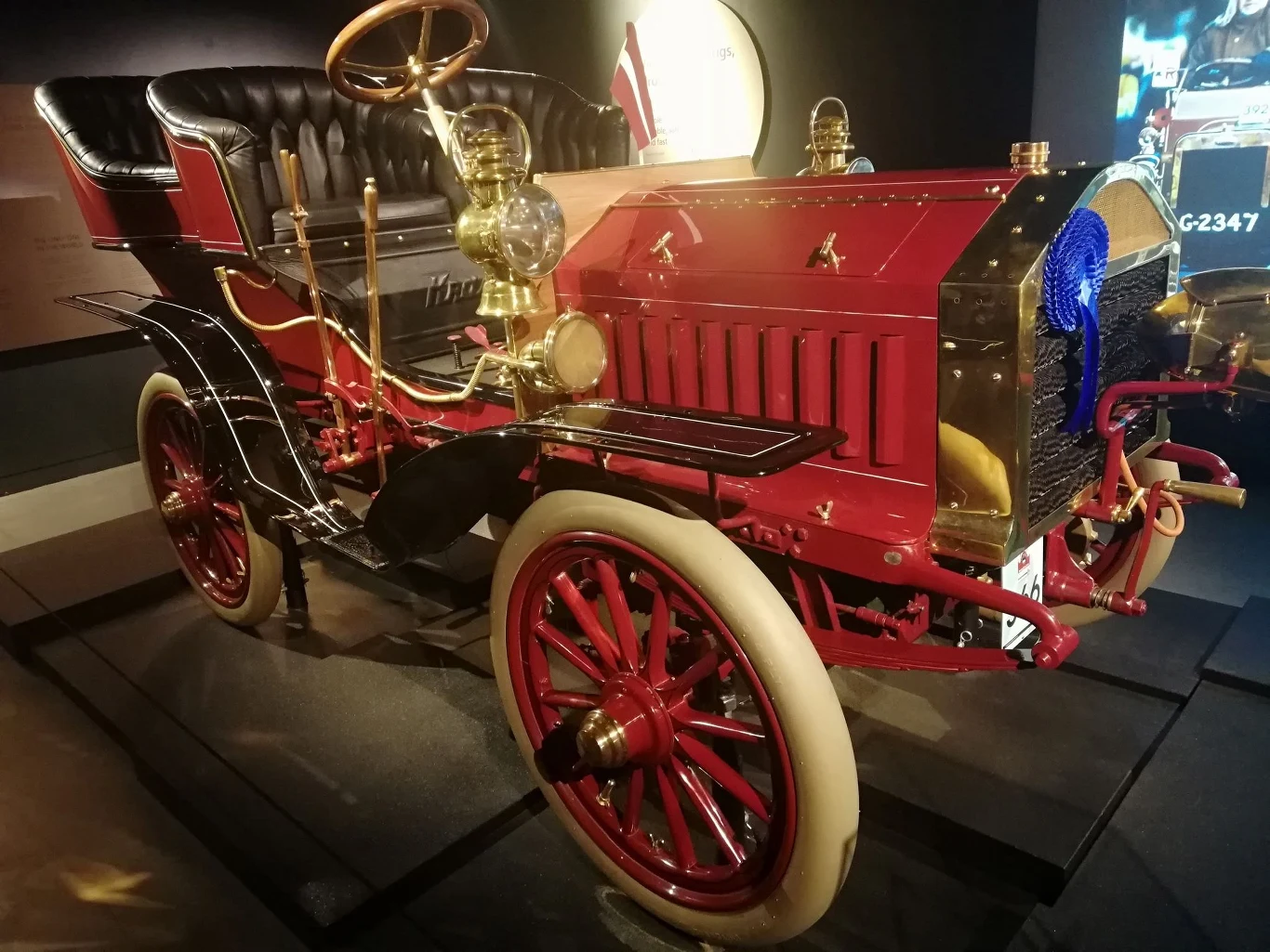 Muzeum posiada jedną z największych kolekcji samochodów z okresu początków motoryzacji Muzeum posiada jedną z największych kolekcji samochodów z okresu początków motoryzacji