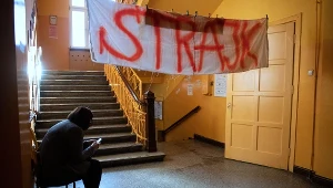 Strajk w Szkole Podstawowej nr 1 w Łodzi; zdj. ilustracyjne 