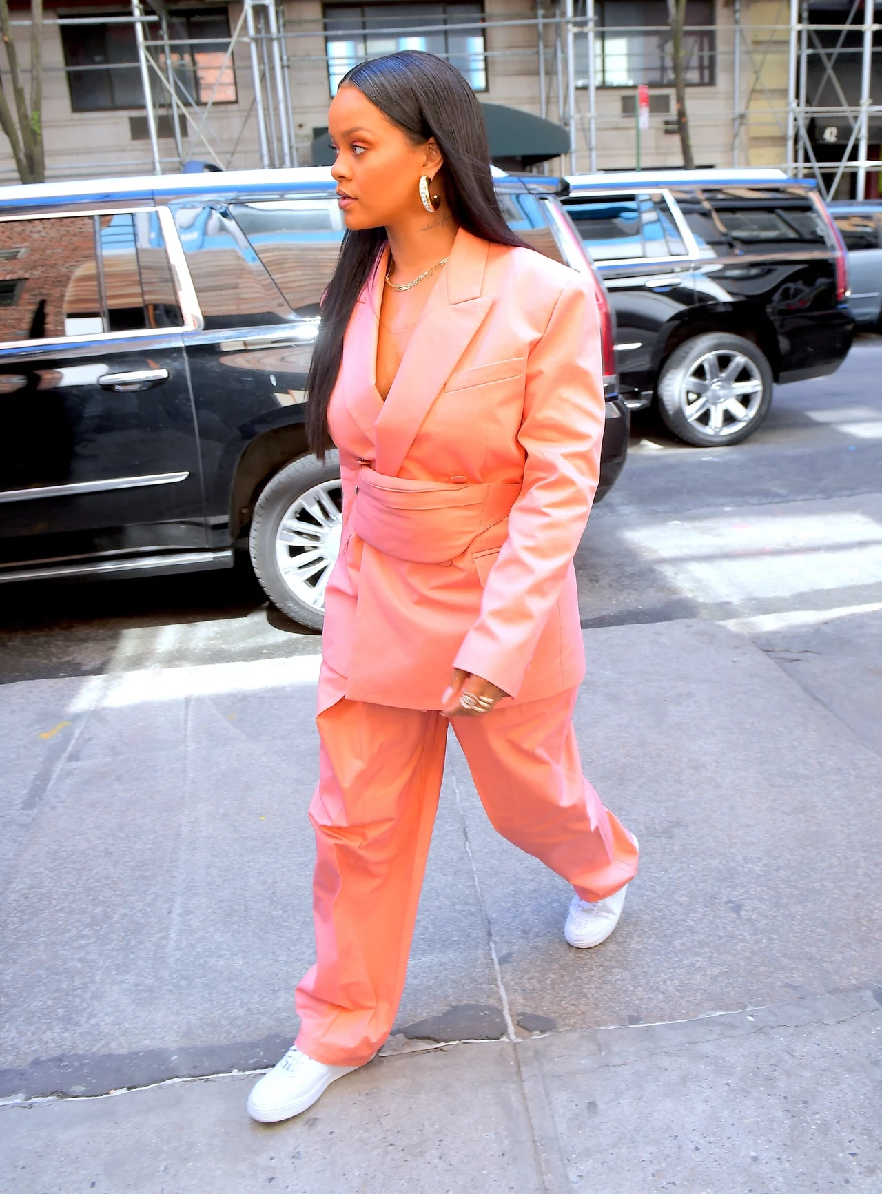 Rihanna w Nowym Jorku, fot. DIGGZY / SplashNews.com/East News Rihanna w Nowym Jorku, fot. DIGGZY / SplashNews.com/East News