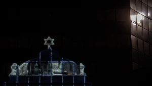 Wizualizacja cyfrowa Wielkiej Synagogi w Warszawie