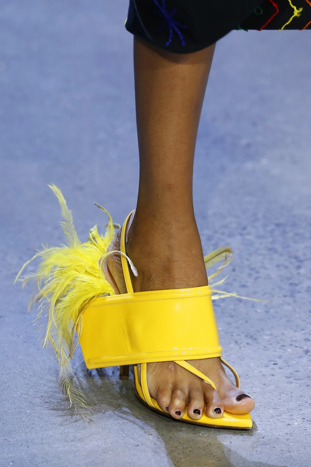 Buty na pokazie Prabal Gurung Buty na pokazie Prabal Gurung