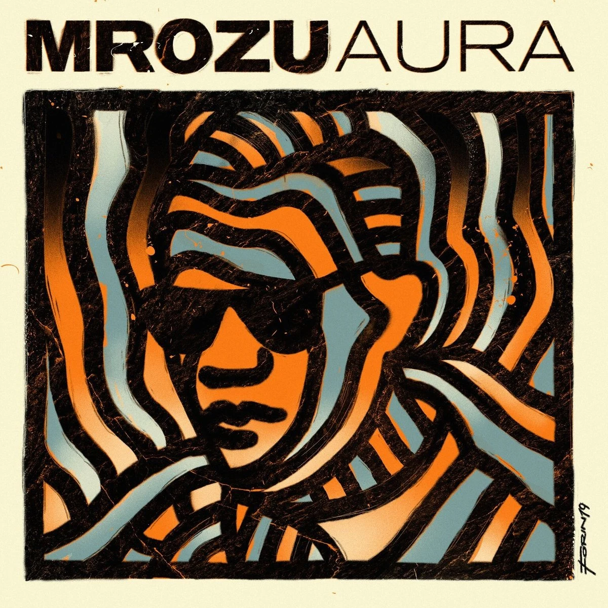 Okładka płyty "Aura" Mroza Okładka płyty "Aura" Mroza