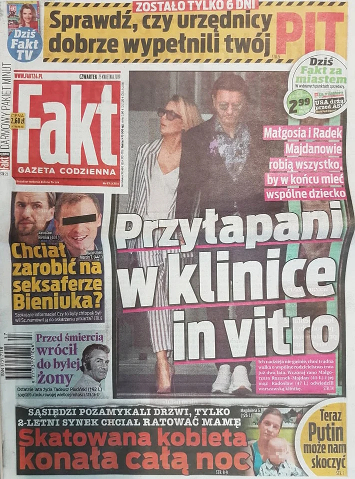O Małgosi i Radku pisze "Fakt" O Małgosi i Radku pisze "Fakt"